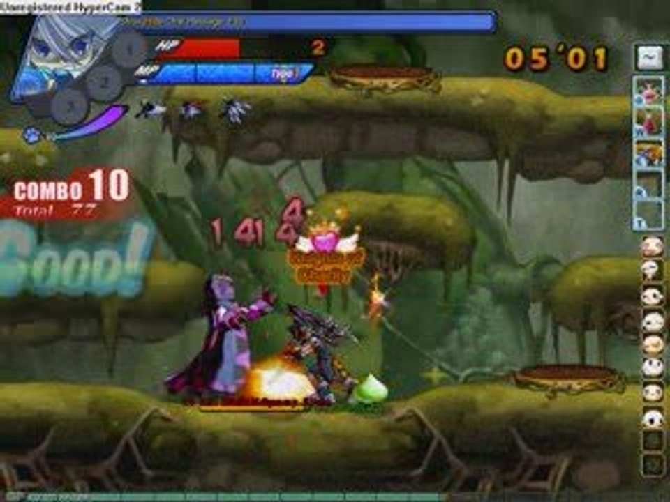 Grand Chase - Marsh Of Oblivion Lass solo lvl 20 VS 20-23