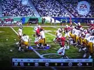 Madden 10 FG Block, er, catch, er return?