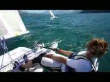 Sortie dériveur du club de voile ASCUL au lac du Bourget