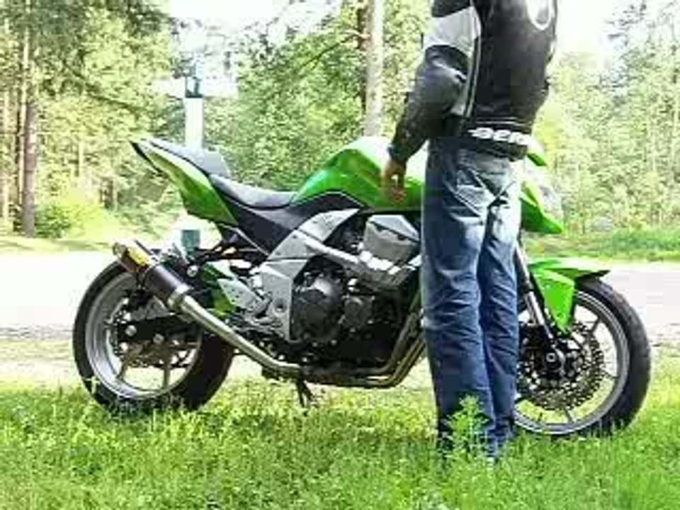 Pot MiVV GP carbon sans Chicane sur ma Z750