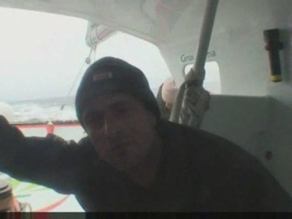 Franck Cammas : La barre des 800 milles dépassée !