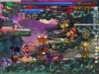 Grand Chase - Gaikoz Castle RUSH 4 players