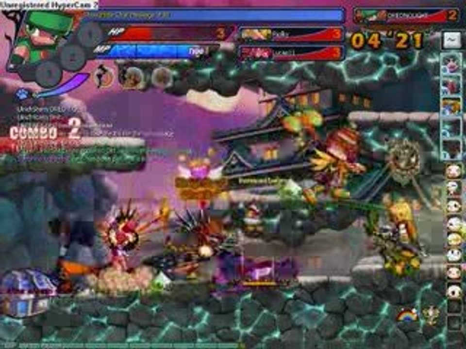 Grand Chase - Gaikoz Castle RUSH 4 players