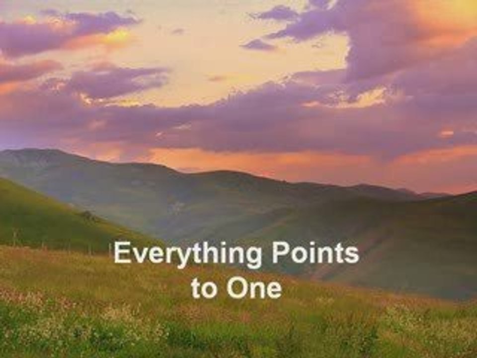 Everything Points to One