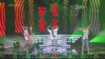 2NE1 - I Don't Care Music Bank 07.31.09