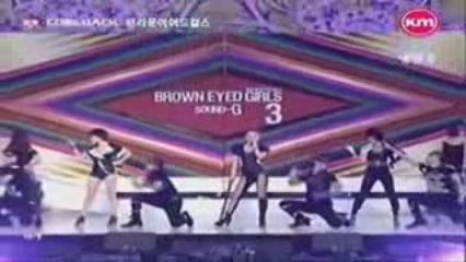 Brown Eyed Girls - COMEBACK Abracadabra & Candy Man live