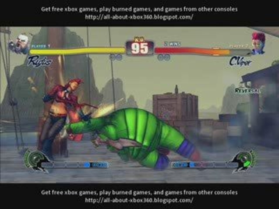 Street Fighter Rufus vs C.Viper