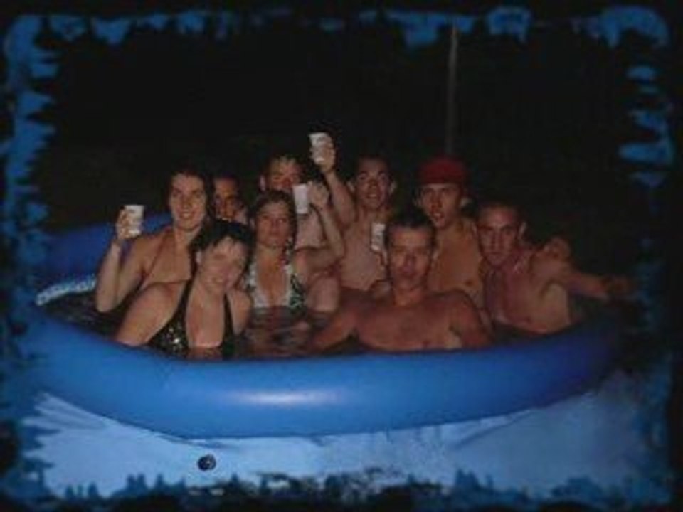 soirée piscine chez Math