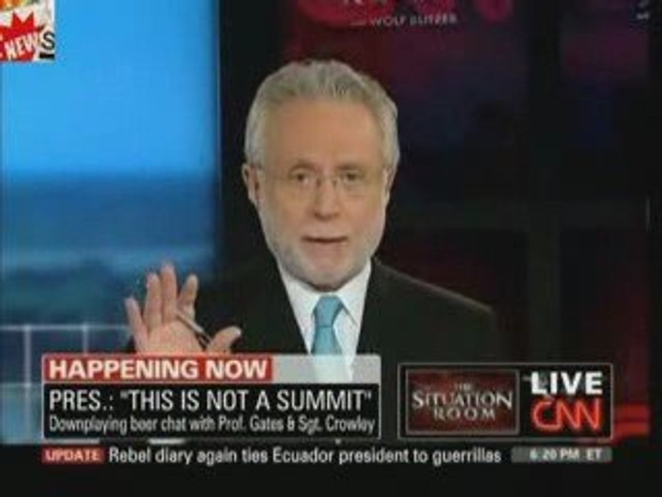 Video Of President Obama's Crowley/Gates Beer Summit