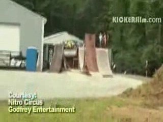 Travis Pastrana's New Trick: The TOILET PAPER ROLL (For X Ga