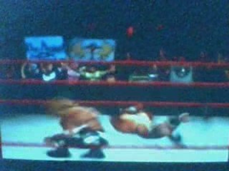 Edge with mystery partner vs. batista & hhh