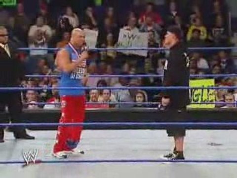 John Cena battle raps Kurt Angle