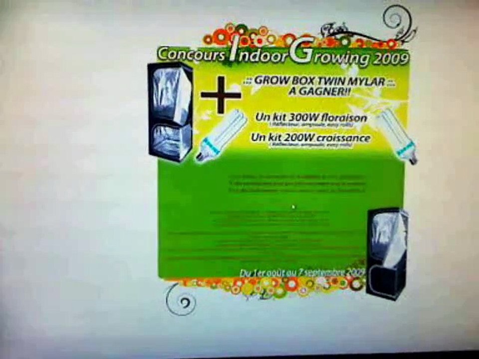 Concours IndoorGrowing 2009