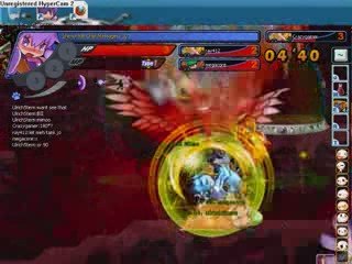 Grand Chase - Xenia Border LEFT FULL 4 players Arme Mage