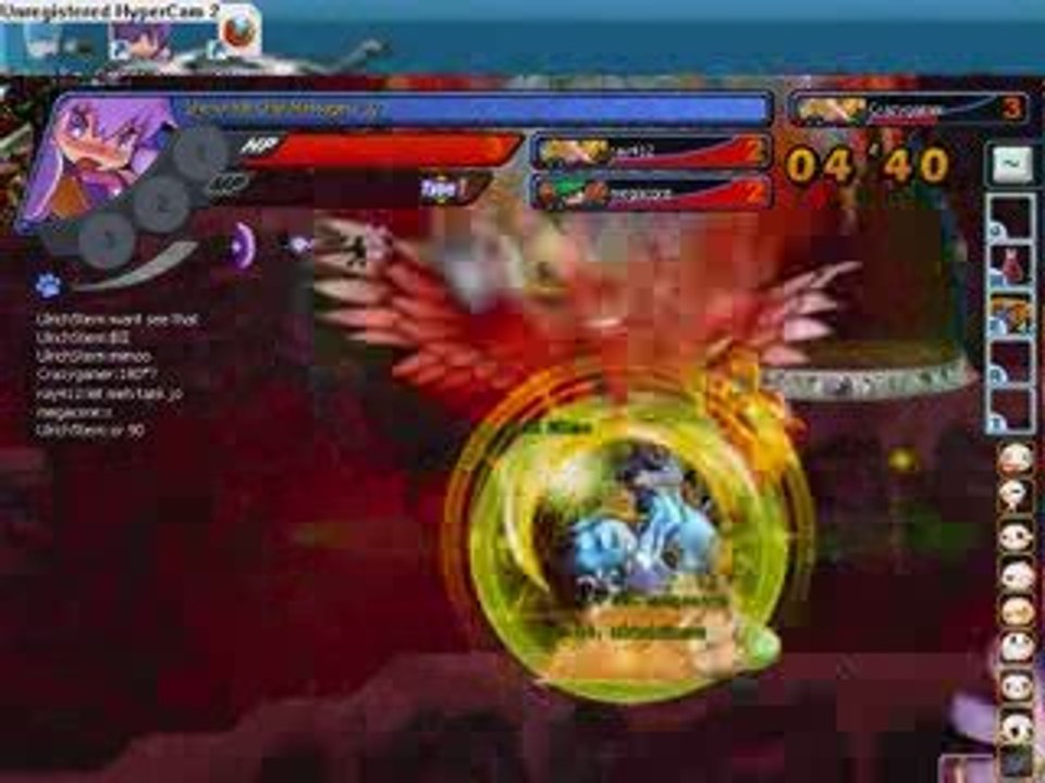 Grand Chase - Xenia Border LEFT FULL 4 players Arme Mage