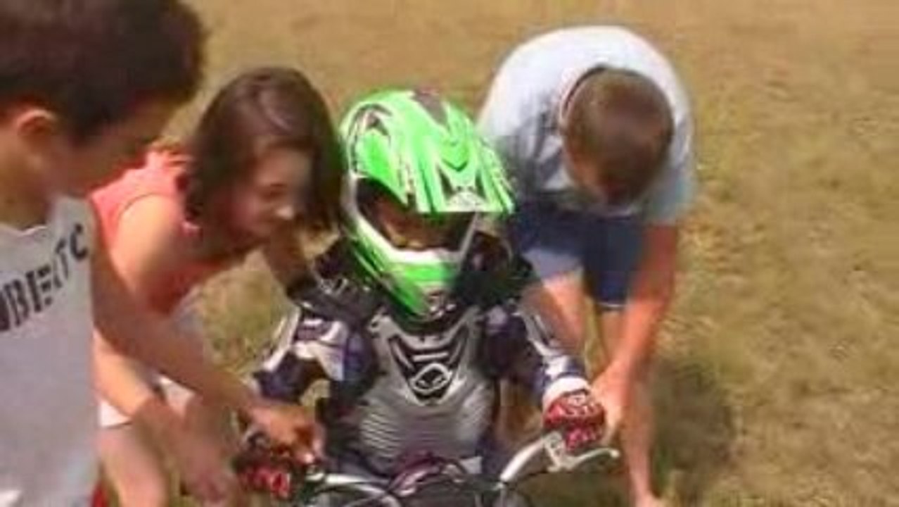 les début de margounette yamaha pw  50