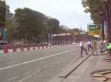 musique au champs-élysées pour le tour de france 2009