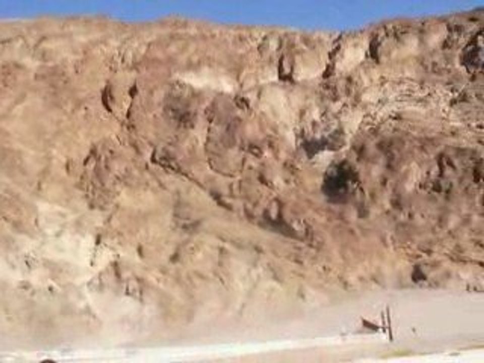 below sea level