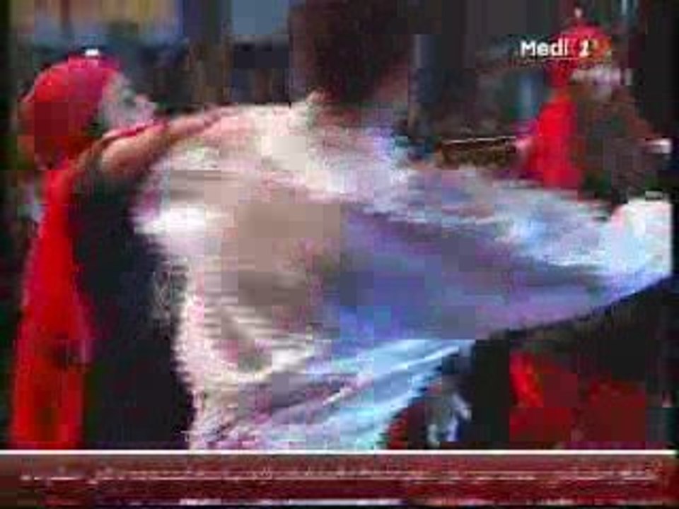 Des jeunes palestiniens donnent un spectacle à Tanger MAROC