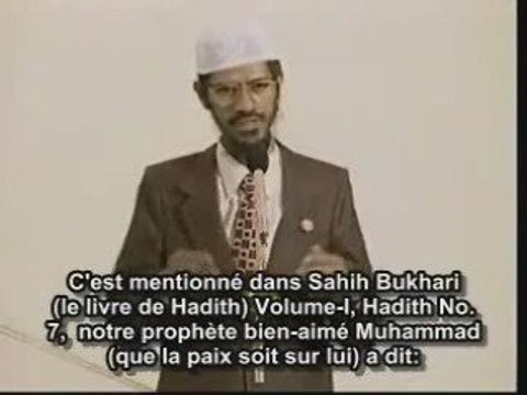 Zakir Naik:Unicité de Dieu selon contexte de Coran et Bible