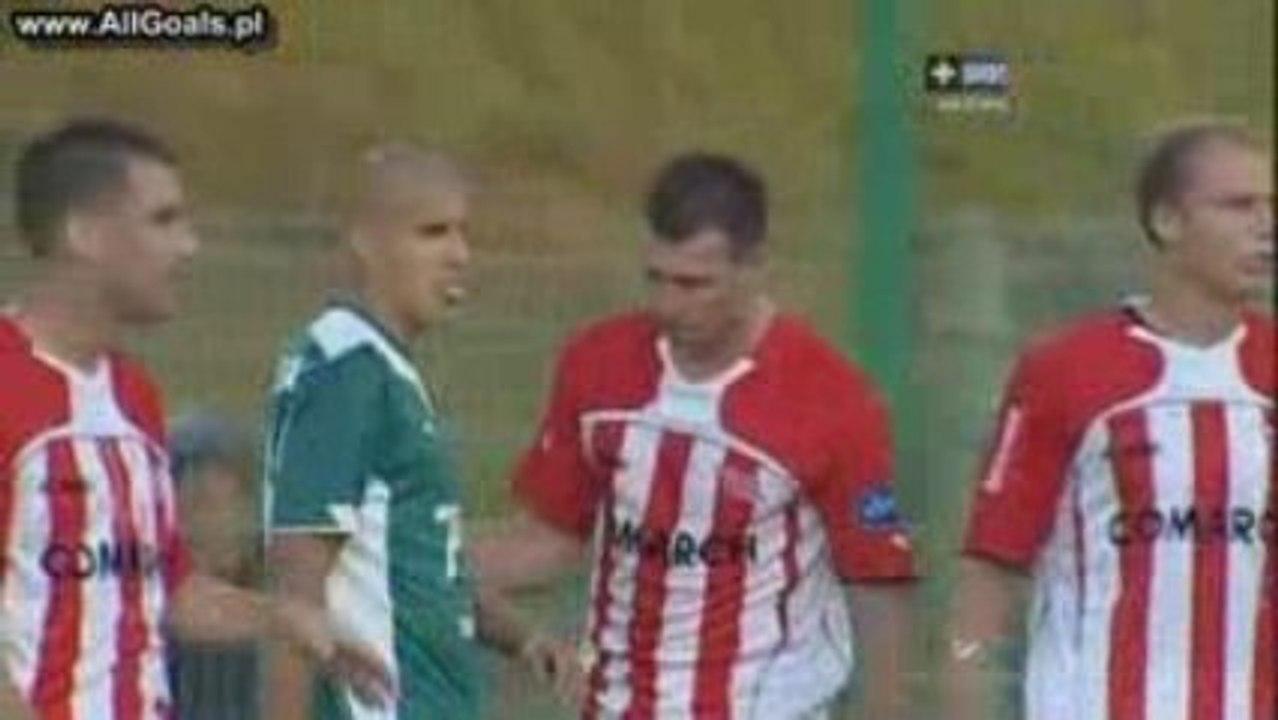 [allgoals.pl] Skrót meczu Śląsk Vs. Cracovia 01.08.2009