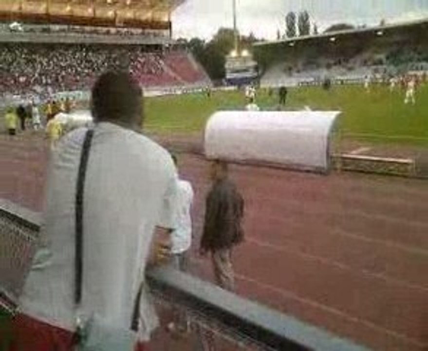 DIJON BREST coupe de la ligue : le nouveau speaker est top !