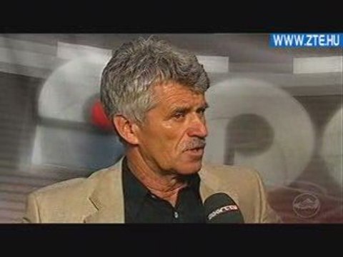 2009.08.01 Csank János az FTC-ZTE bajnoki után