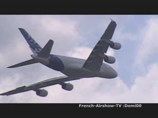 A-380 Au Salon du Bourget 2009