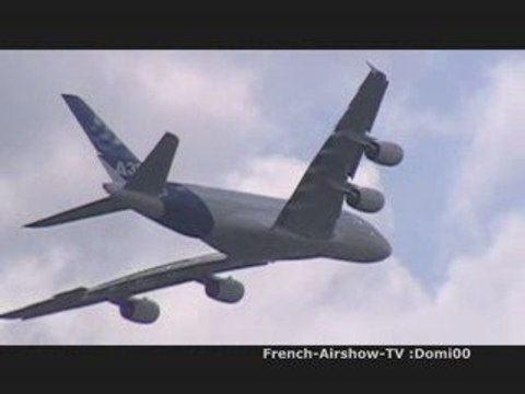 A-380 Au Salon du Bourget 2009