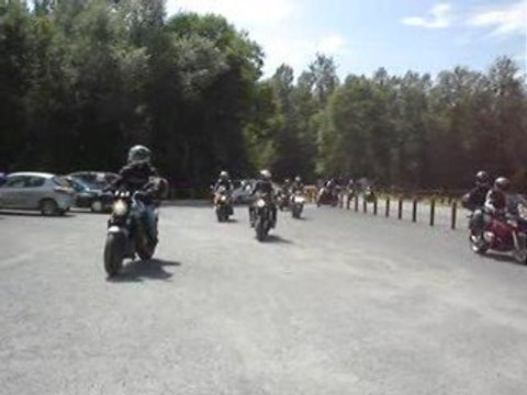 arrivee a l'aire de repas