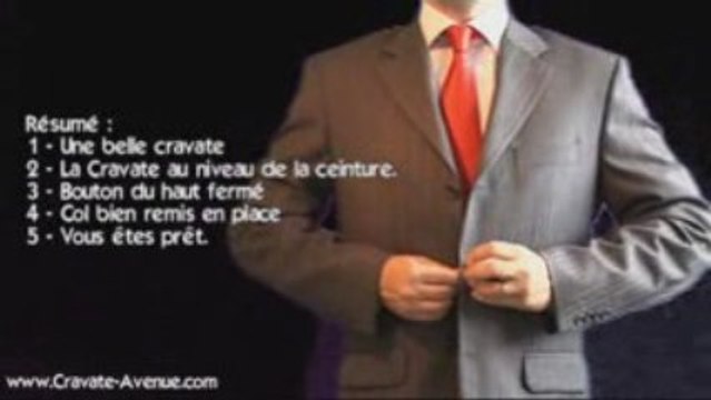 Le noeud de cravate Simple - Faire un noeud de cravate