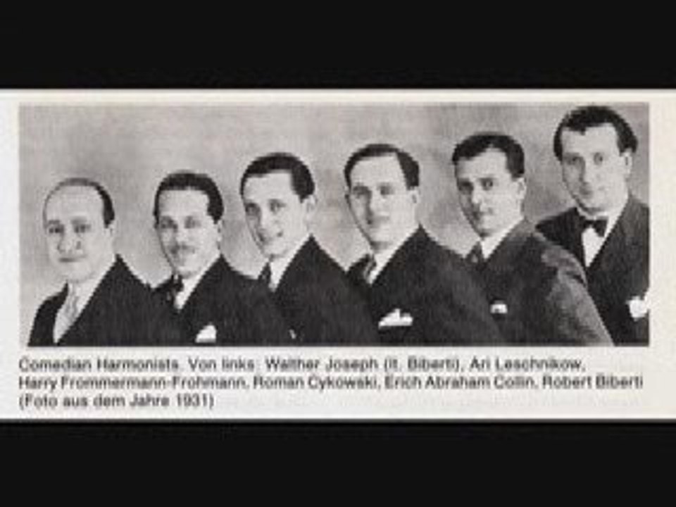 Comedian Harmonists - Auf wiederseh'n, my dear