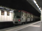MPL75 : Départ de la station Ampère Victor Hugo sur la ligne A du métro de Lyon