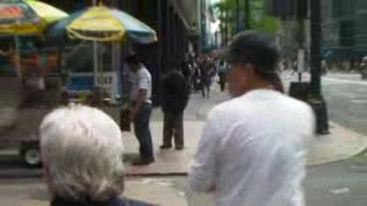 SLEEPING IN THE STREET NEW YORK CITY