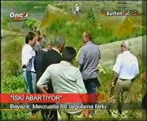 Oguz BAYAZIT, Su Kirliligi ve ISKI roportaji, Oncu TV