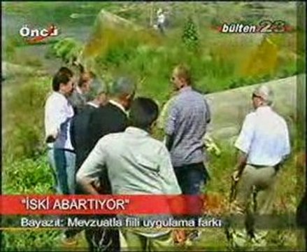 Oguz BAYAZIT, Su Kirliligi ve ISKI roportaji, Oncu TV