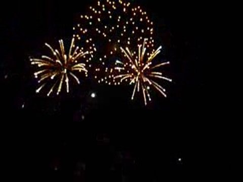 feu d'artifice du 2 aout 2009 sablettes
