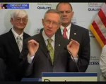 harry reid dont cry tears about the insurance