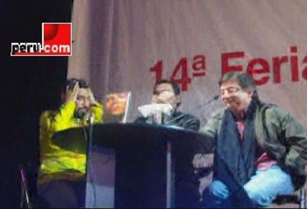 Aldo Miyashiro presenta libro en la FIL