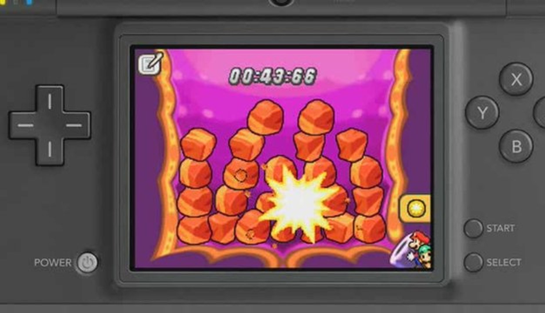 ⁣Mario & Luigi : Bowser's Inside Story - inside Bowser gamepl