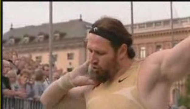 Athlé Tomasz Majewski lancer poids record perso 21m95