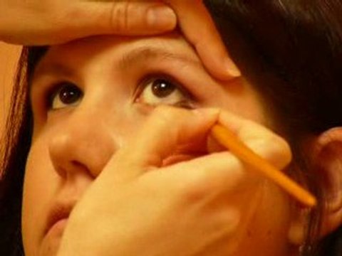 séance maquillage d'amandine