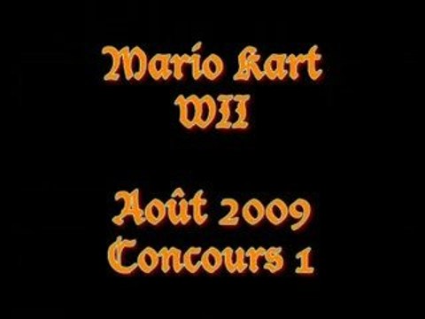 Mario Kart WII - Concours d'Août 2009 n° 1