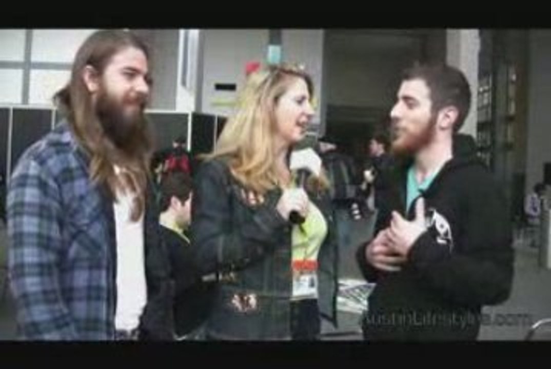 AustinLifestyles SXSW 2009 interview - Jess and Adam