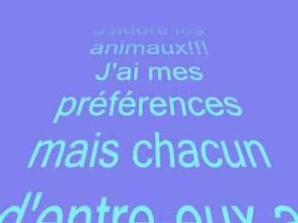 Animaux