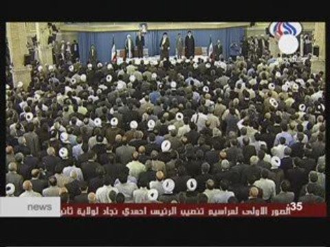 Khamenei appoint Ahmadinejad as president