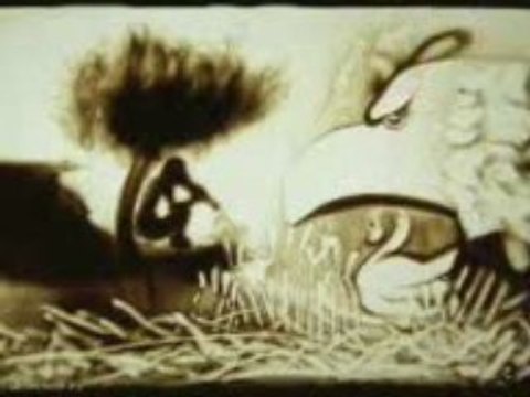 рисование песком