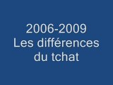 2006 - 2009 Les différences sur le tchat de Chapatiz