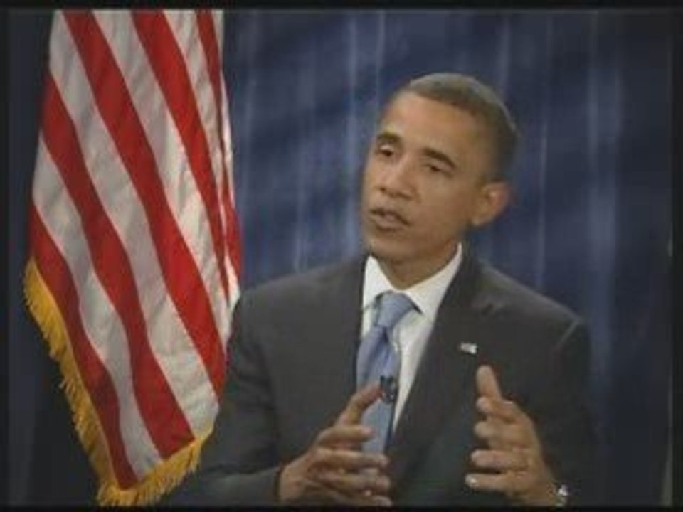Obama on the economy gas prices graduall going up 2:17