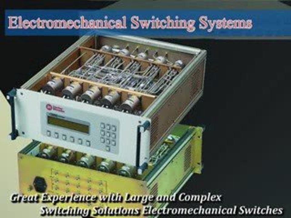 RF Switch, Waveguide, Coaxial Switches, Microwave Components